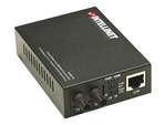 Intellinet Fast Ethernet Media Converter, 10/100Base-Tx to 100Base-Fx (ST) Multi-Mode, 2 km (1.24 mi)