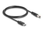 Strömkabel - 24 pin USB-C till DC-jack 5,5 x 2,1 mm