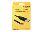Converter USB 2.0 > Serial-TTL 6 open wires (5 V)