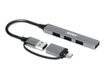 Connect - hubb - usb-c/usb-a, slim
