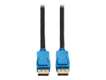 Tripp Lite Series DisplayPort Cable with Latching Connectors (M/M), 8K 60 Hz, HDR, HBR3, 4:4:4, HDCP 2.2, 15 ft. (4.6 m), Black