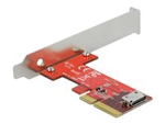 PCI Express x4 Card to 1 x internal OCuLink SFF-8612