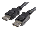 StarTech DisplayPort 1.2-kabel med lås ? certifierad, 2 m