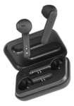 T110 TWS earbuds charging case semiinear black