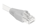 Strain relief for RJ45 plug