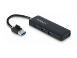 4-Port USB-A Hub, 5Gbps, Bus Powered, Small Travel Mini Hub