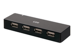 4-Port USB-A Hub with 5V 2A Power Supply