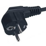 Strömkabel - power IEC 60320 C13 till power CEE 7/7